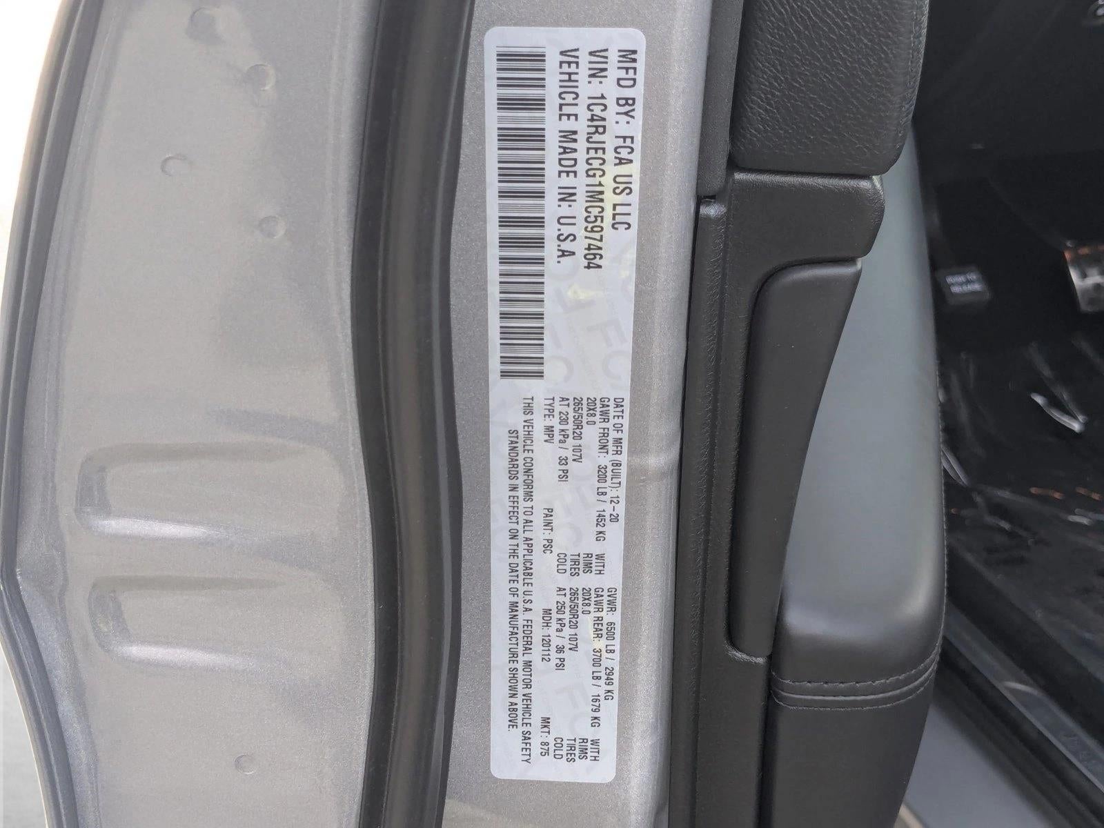 2021 Jeep Grand Cherokee High Altitude 4x2