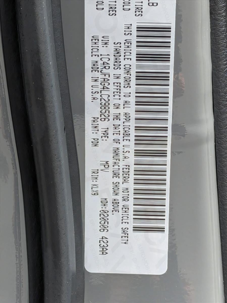 2020 Jeep Grand Cherokee Altitude 4x4