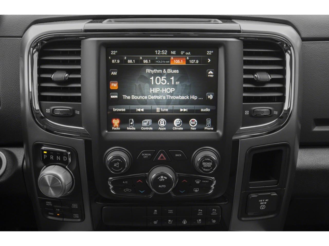 2018 RAM 1500 Night 4x4 Quad Cab 6'4" Box *Ltd Avail*