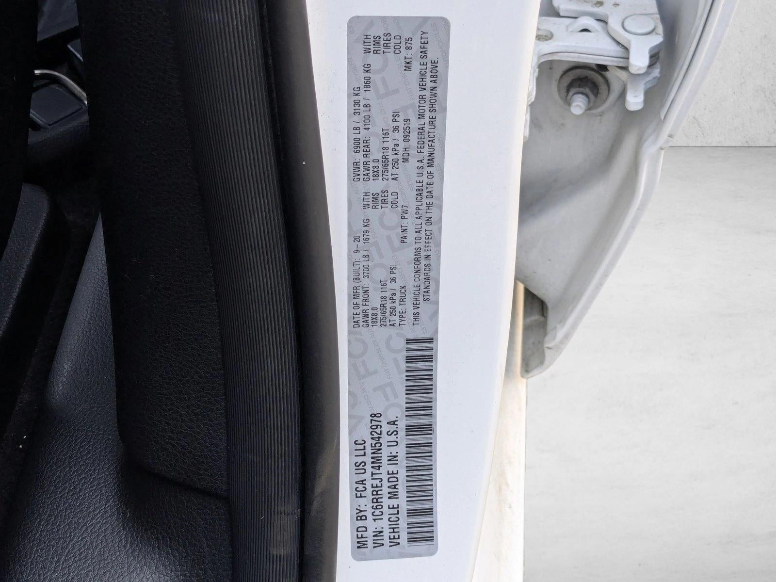 2021 RAM 1500 Laramie 4x2 Crew Cab 5'7" Box