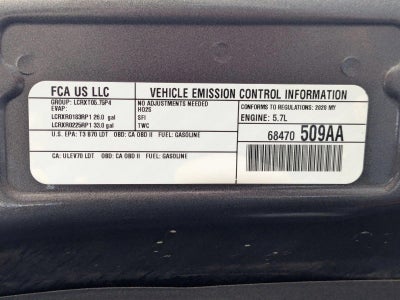 2020 RAM 1500 Limited 4x4 Crew Cab 5'7" Box