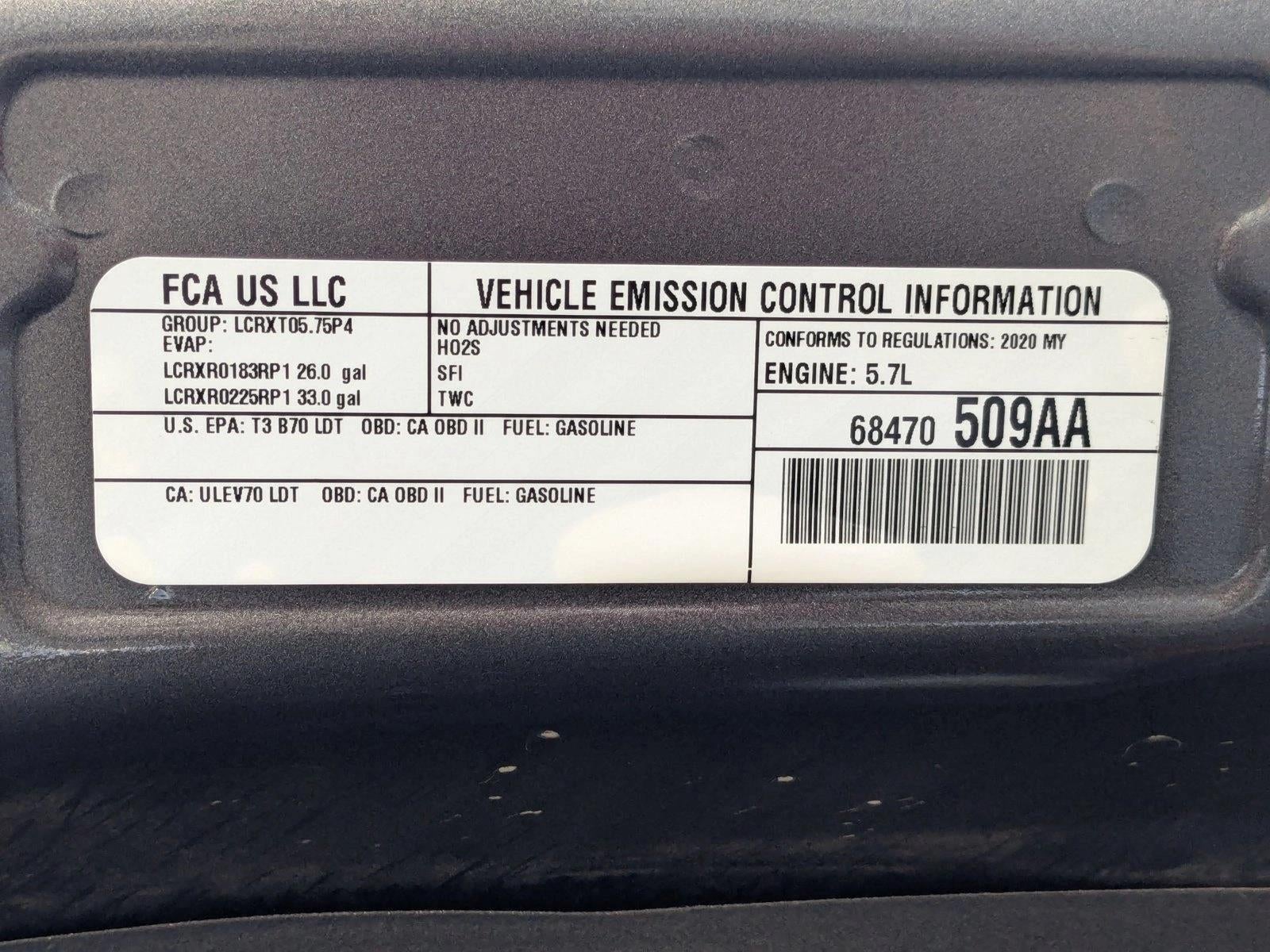 2020 RAM 1500 Limited 4x4 Crew Cab 5'7" Box