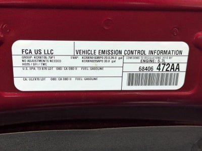 2019 RAM 1500 Limited 4x4 Crew Cab 5'7" Box