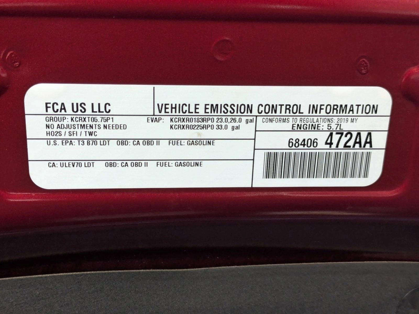 2019 RAM 1500 Limited 4x4 Crew Cab 5'7" Box