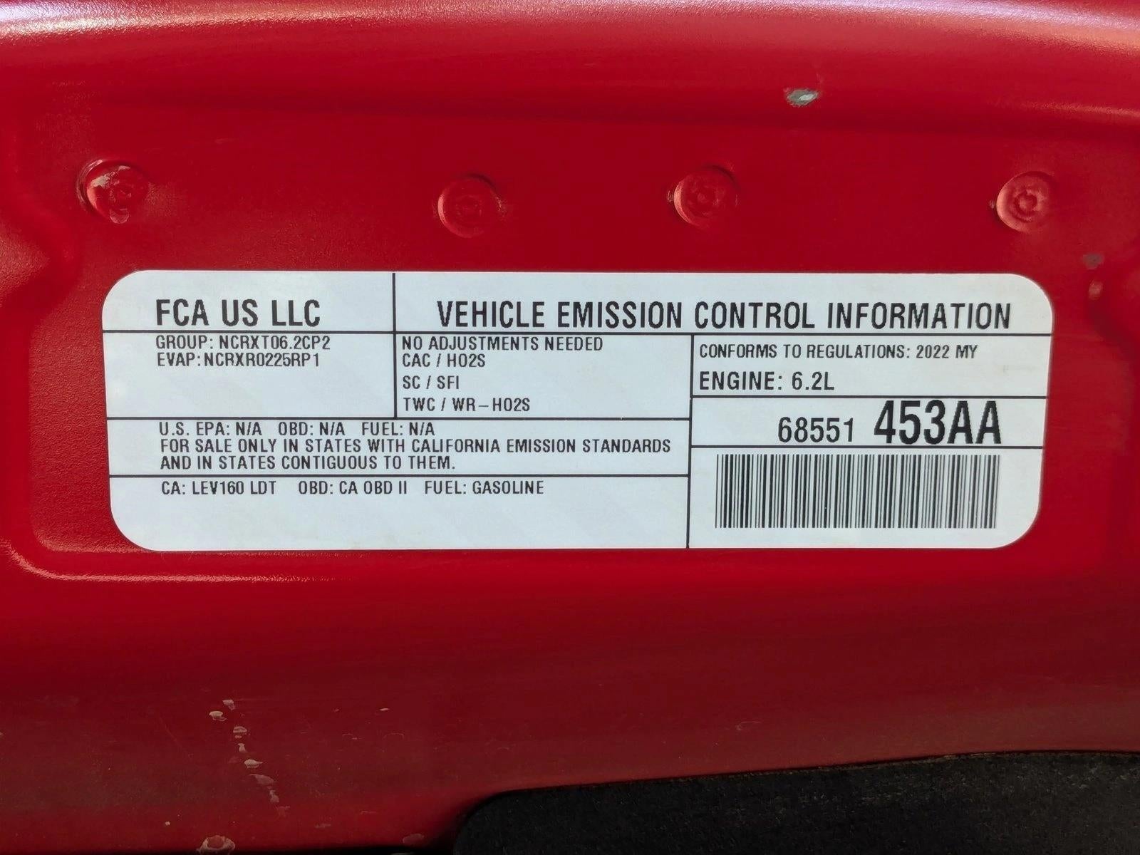 2022 RAM 1500 TRX 4x4 Crew Cab 5'7" Box