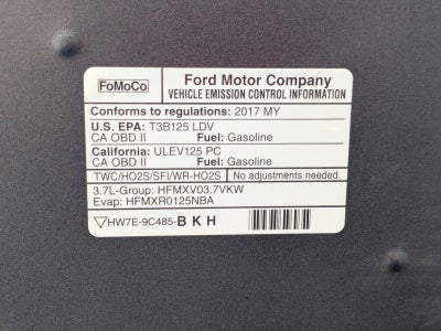 2017 Ford Mustang V6 Fastback