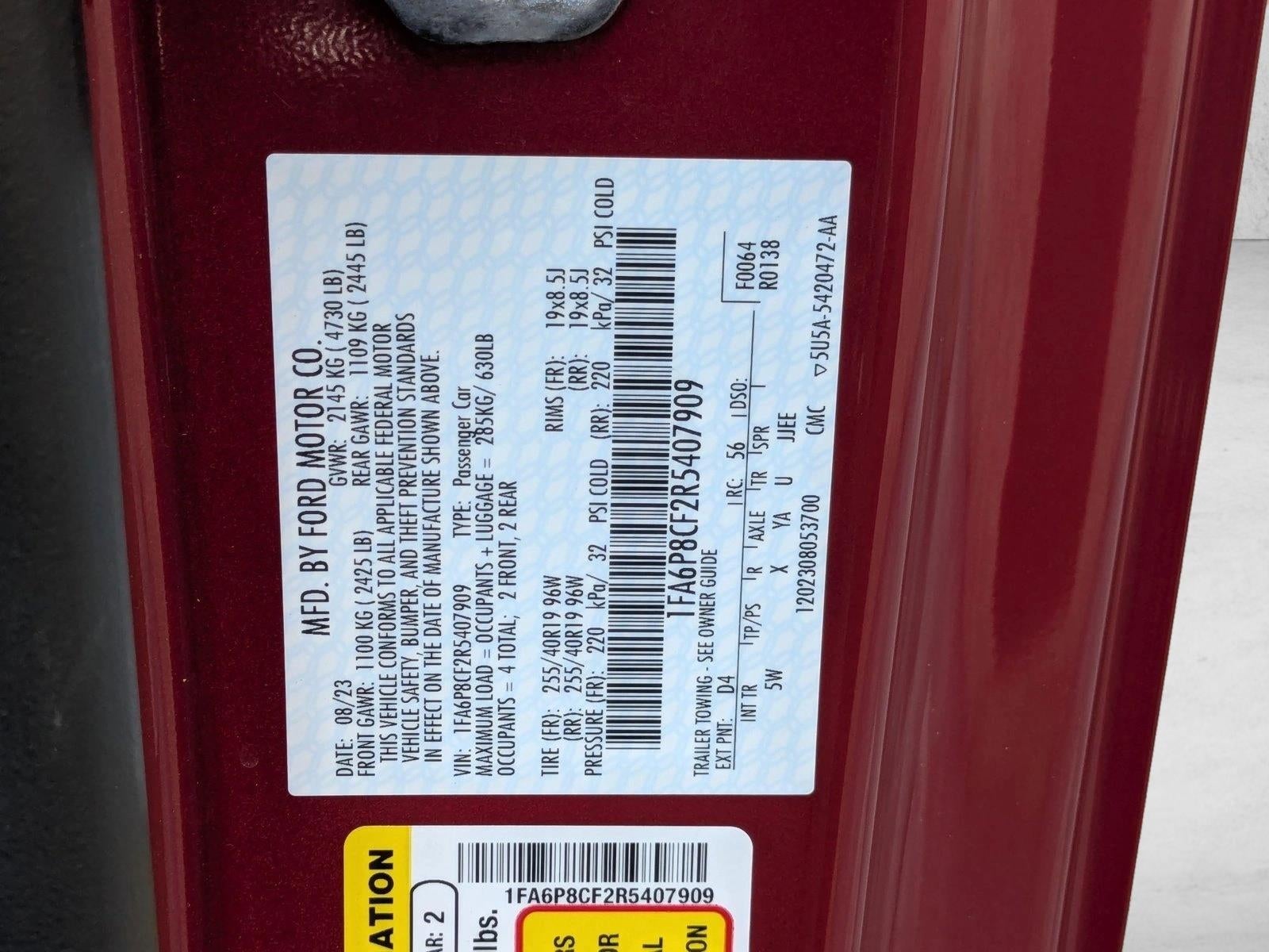 2024 Ford Mustang GT Premium Fastback