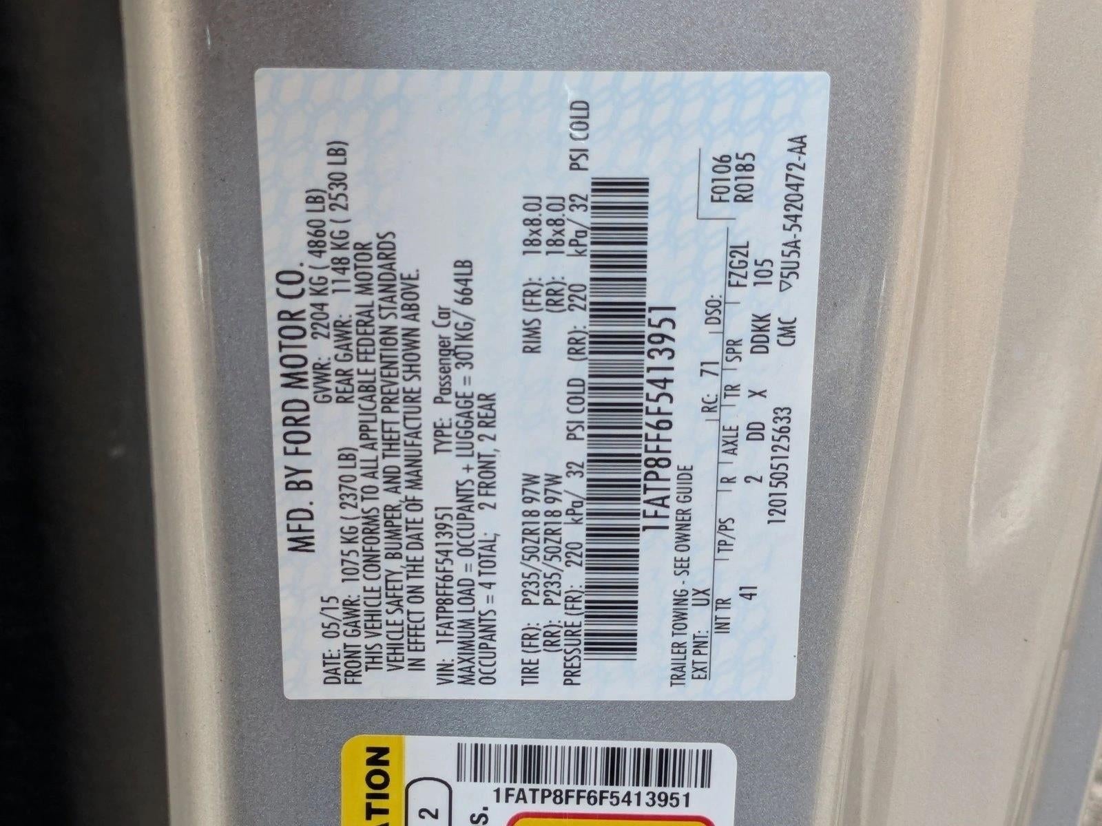 2015 Ford Mustang 2dr Conv GT Premium