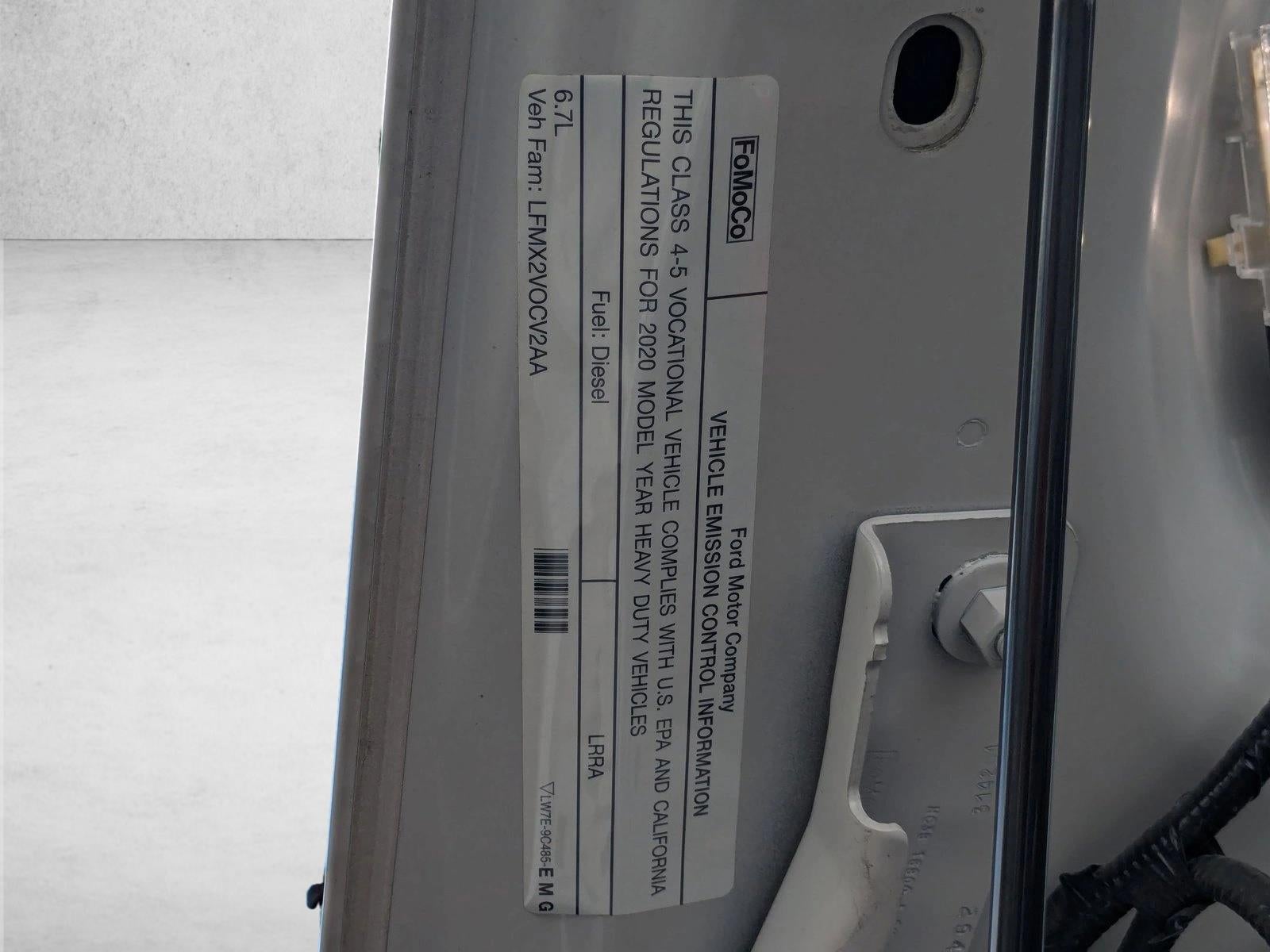 2021 Ford Super Duty F-550 DRW XL 2WD Crew Cab 179" WB 60" CA