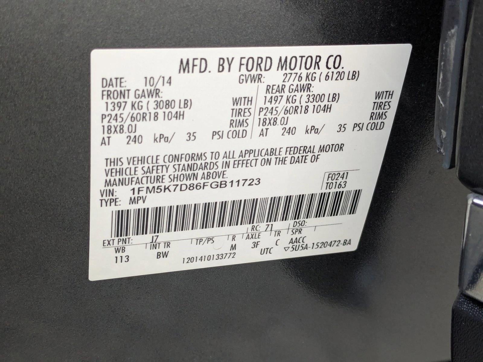 2015 Ford Explorer FWD 4dr XLT