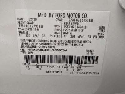 2020 Ford Explorer ST 4WD