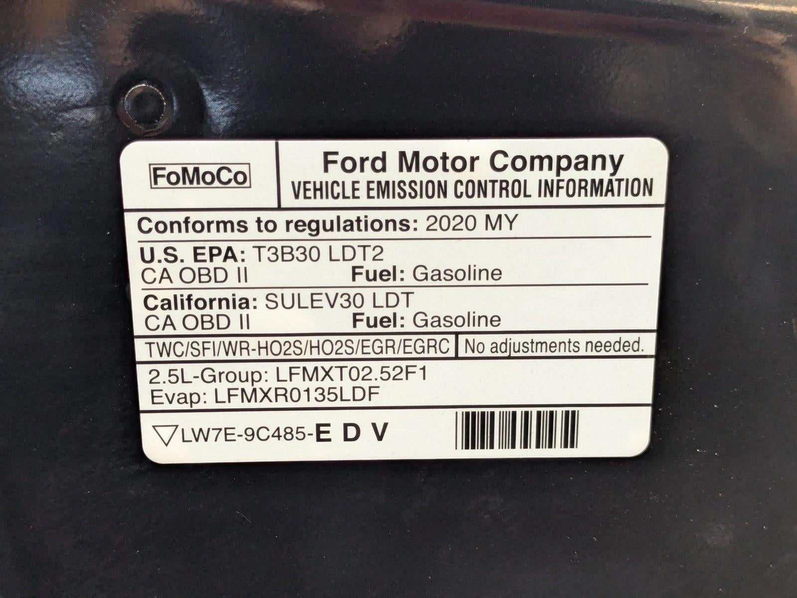 2020 Ford Escape Titanium Hybrid FWD