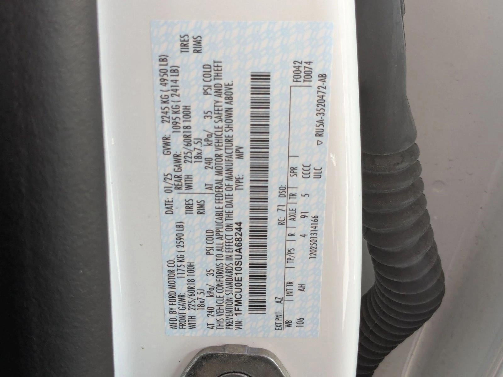 2025 Ford Escape PHEV FWD