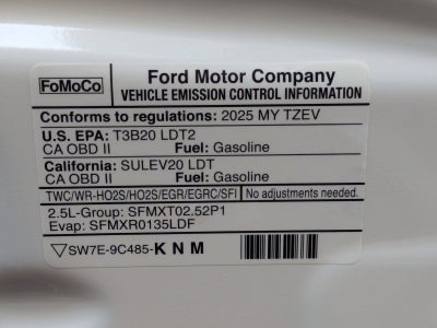2025 Ford Escape PHEV FWD