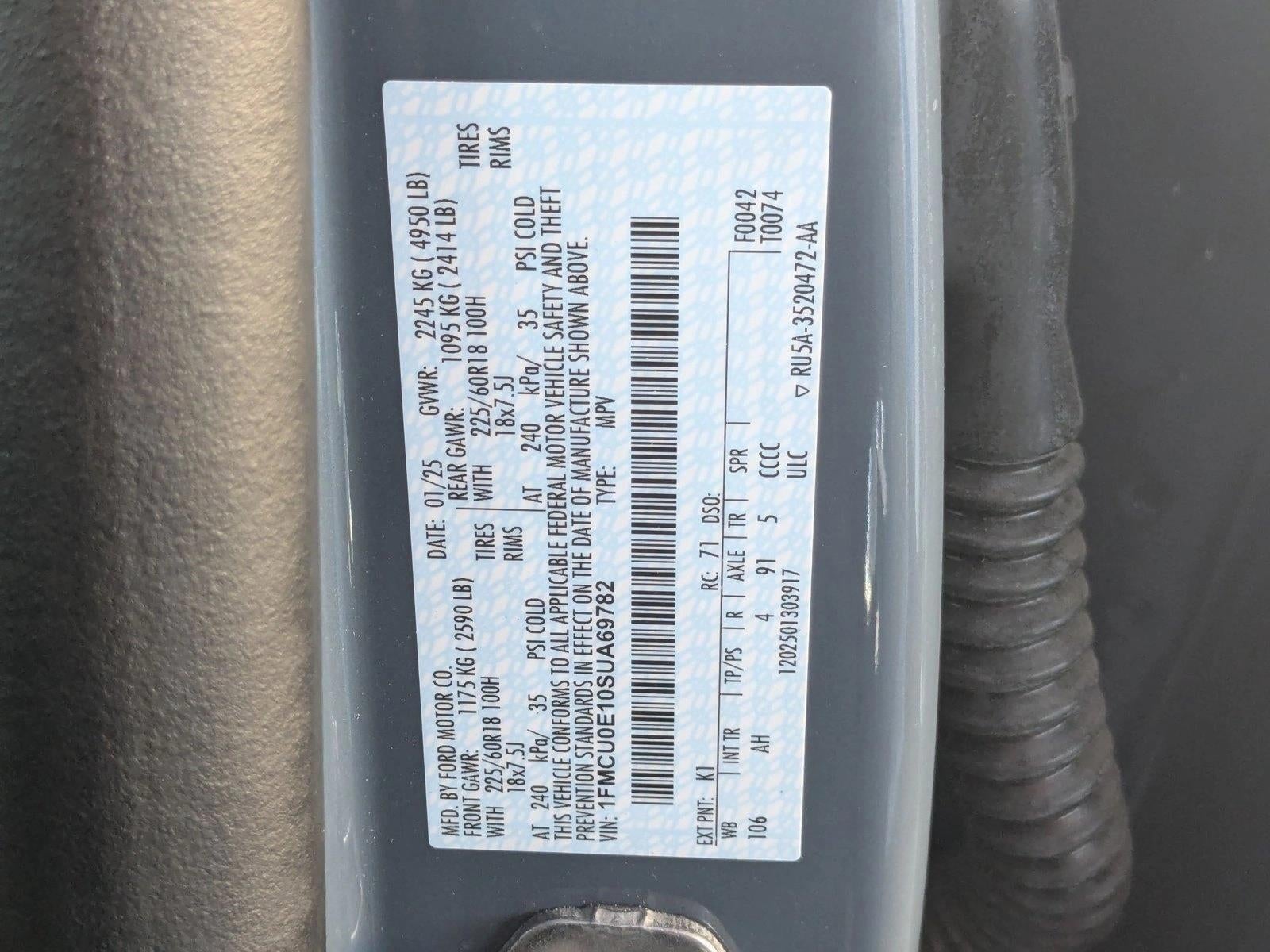 2025 Ford Escape PHEV FWD