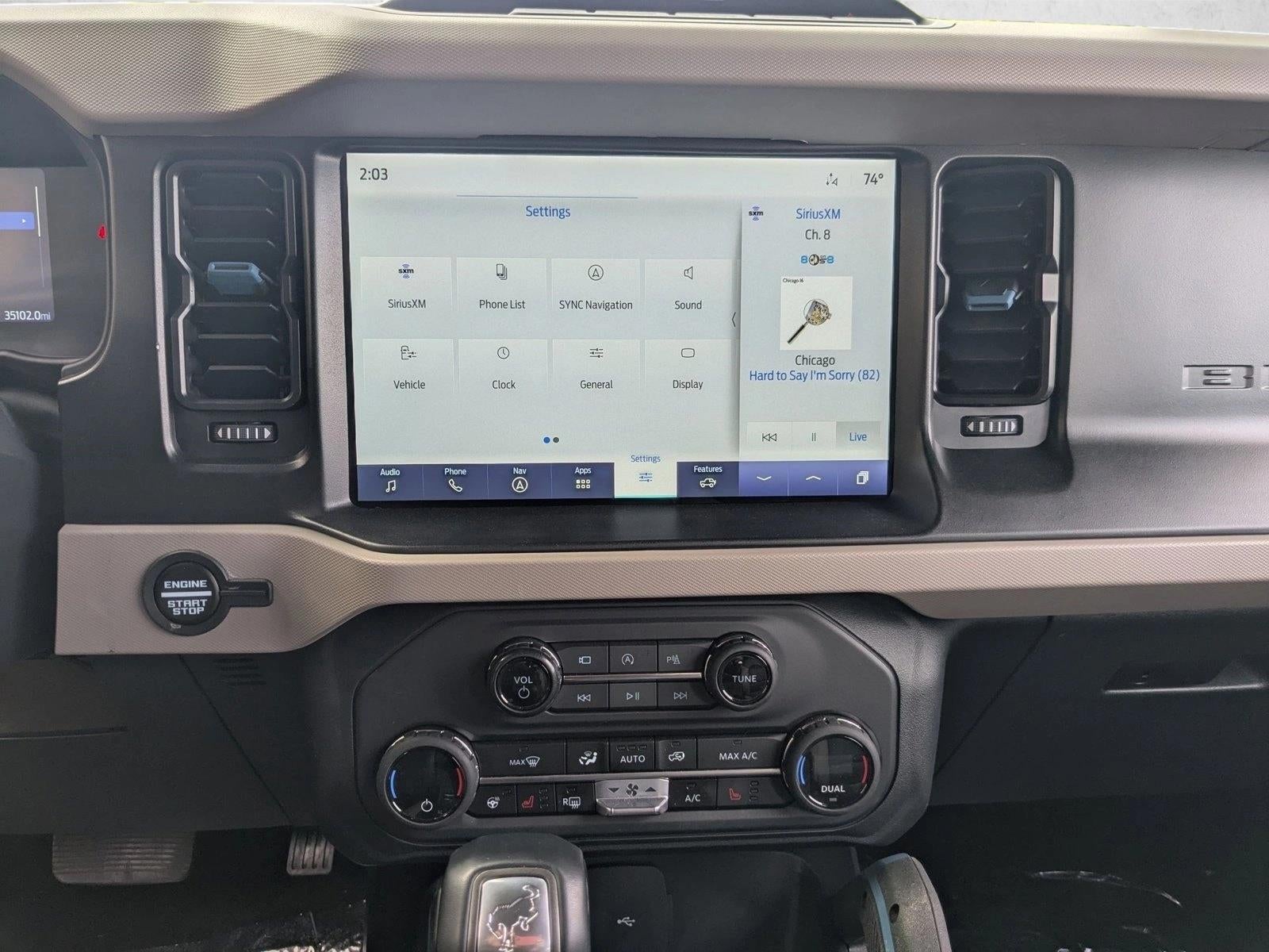 2023 Ford Bronco Wildtrak 4 Door Advanced 4x4