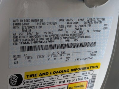 2025 Ford Expedition Active 4x2