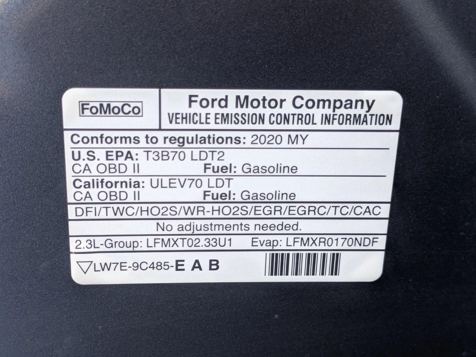 2020 Ford Explorer XLT RWD