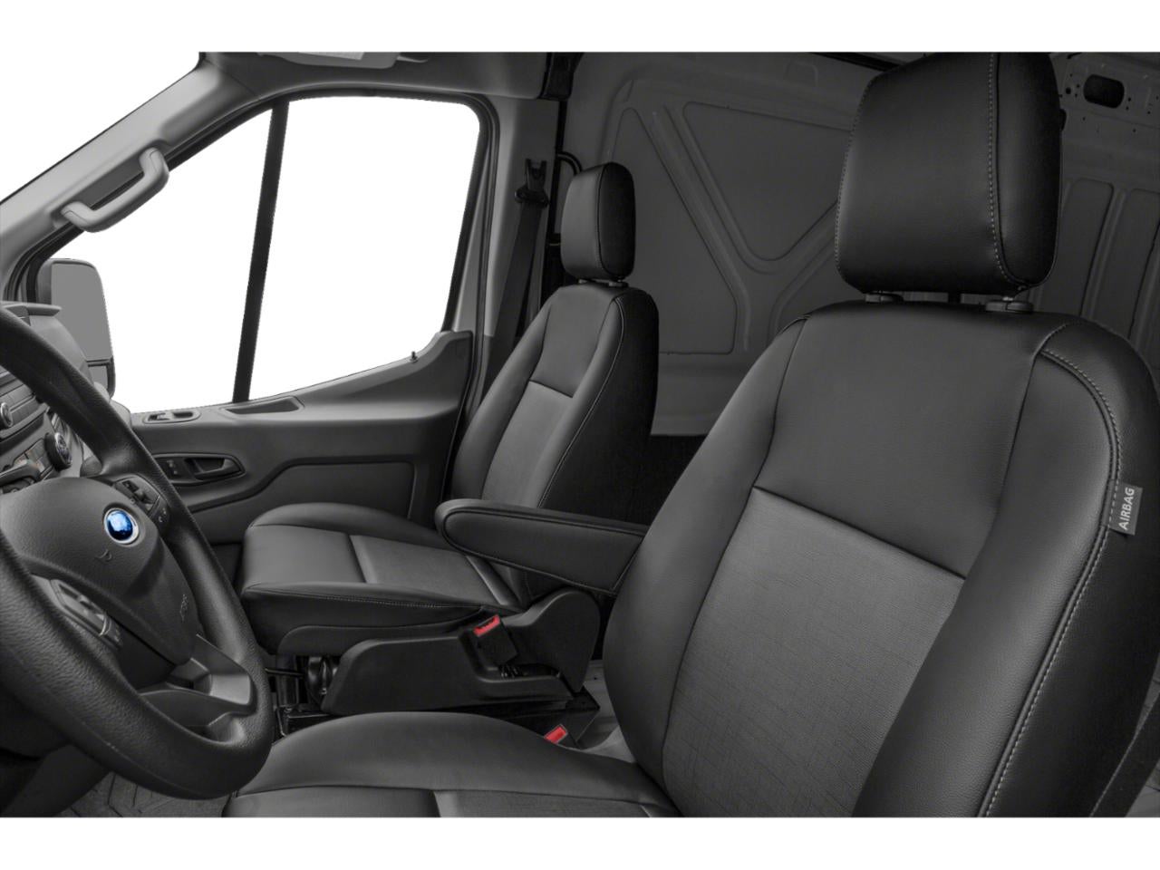 2021 Ford Transit Cargo Van T-250 130" Med Rf 9070 GVWR RWD
