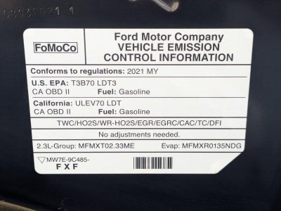 2021 Ford Ranger XLT 2WD SuperCrew 5' Box