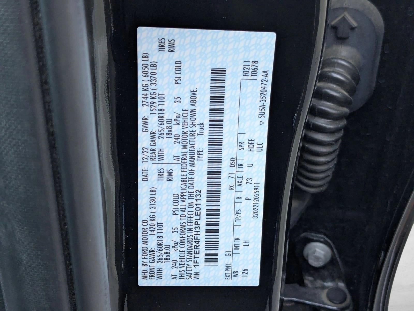 2023 Ford Ranger XLT 4WD SuperCrew 5' Box