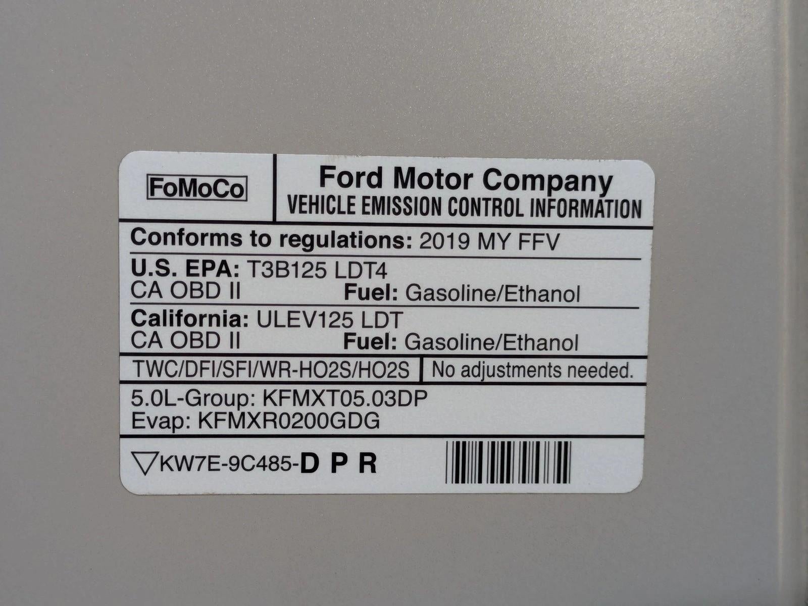 2019 Ford F-150 LARIAT 2WD SuperCrew 5.5' Box