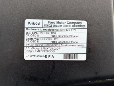 2020 Ford F-150 LARIAT 2WD SuperCrew 5.5' Box