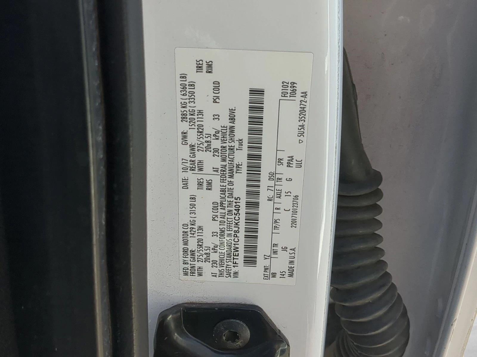 2018 Ford F-150 XL 2WD SuperCrew 5.5' Box
