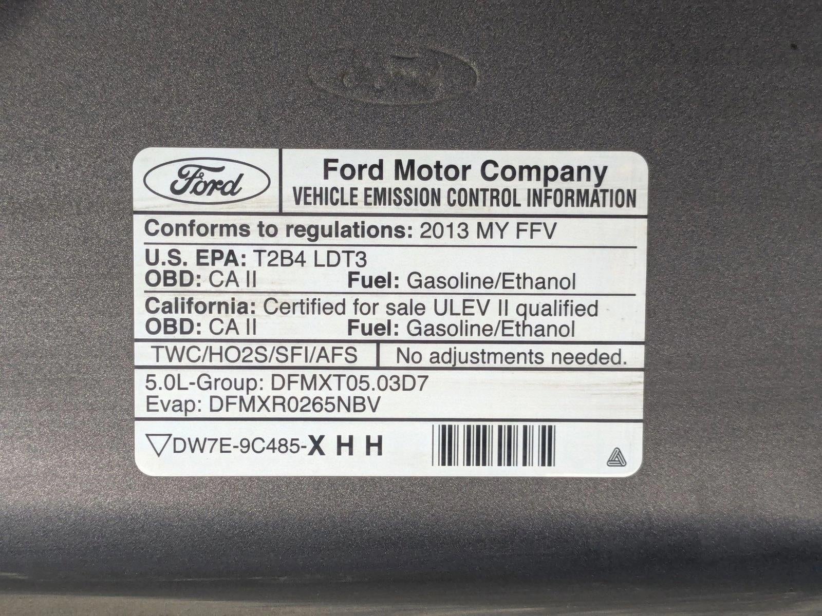 2013 Ford F-150 2WD SuperCrew 5-1/2 Ft Box Lariat