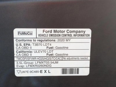 2020 Ford F-150 Raptor 4WD SuperCrew 5.5' Box