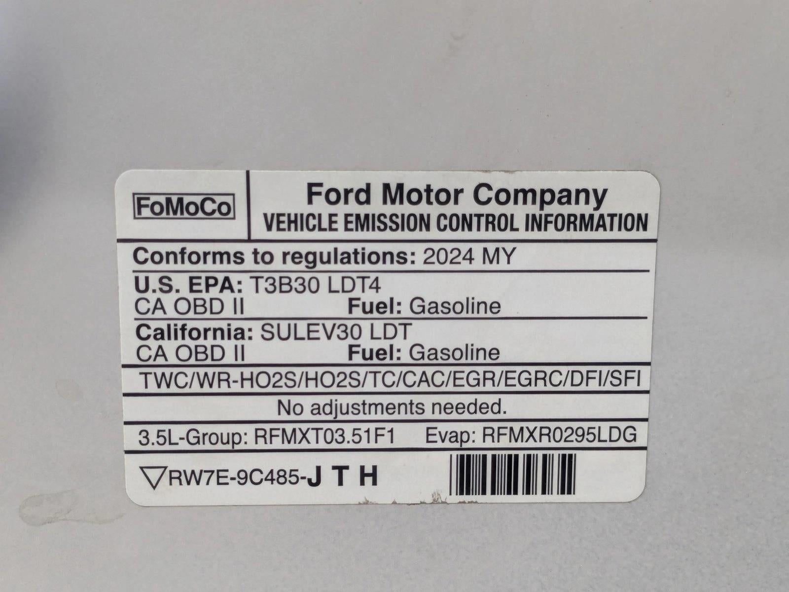 2024 Ford F-150 LARIAT 4WD SuperCrew 5.5' Box