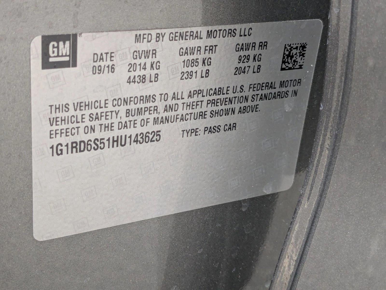 2017 Chevrolet Volt 5dr HB Premier