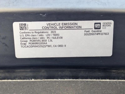 2023 Chevrolet Malibu 4dr Sdn 1LT