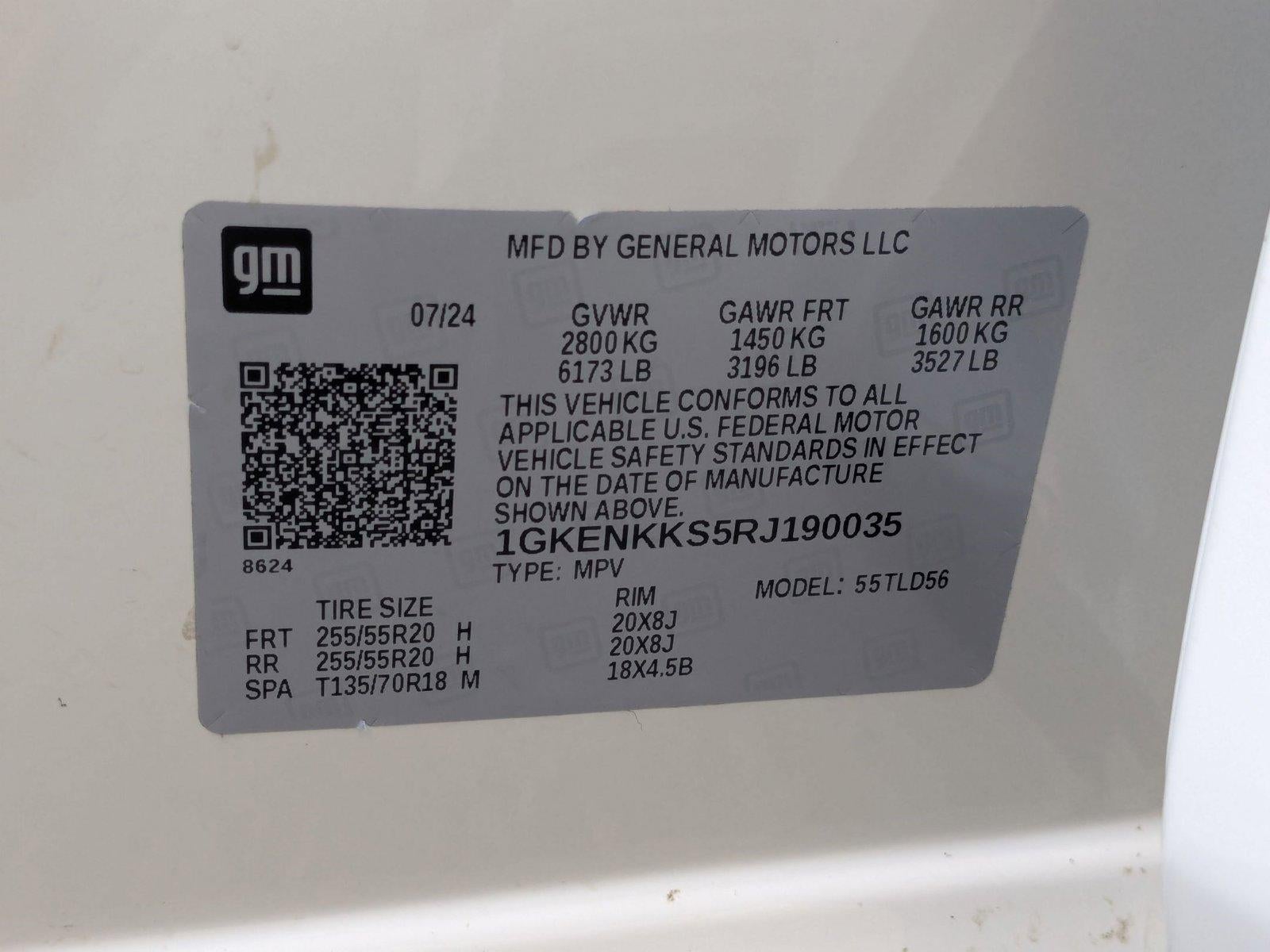 2024 GMC Acadia FWD Elevation