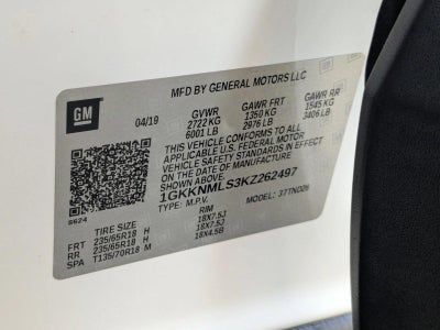 2019 GMC Acadia FWD SLT-1