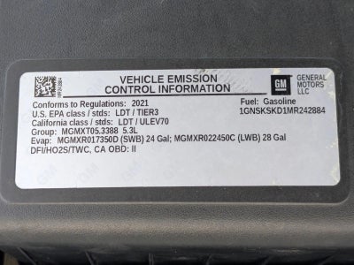 2021 Chevrolet Tahoe 4WD Premier