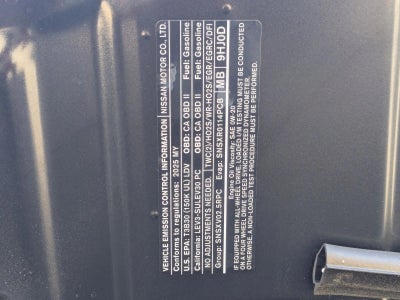 2025 Nissan Altima SV FWD