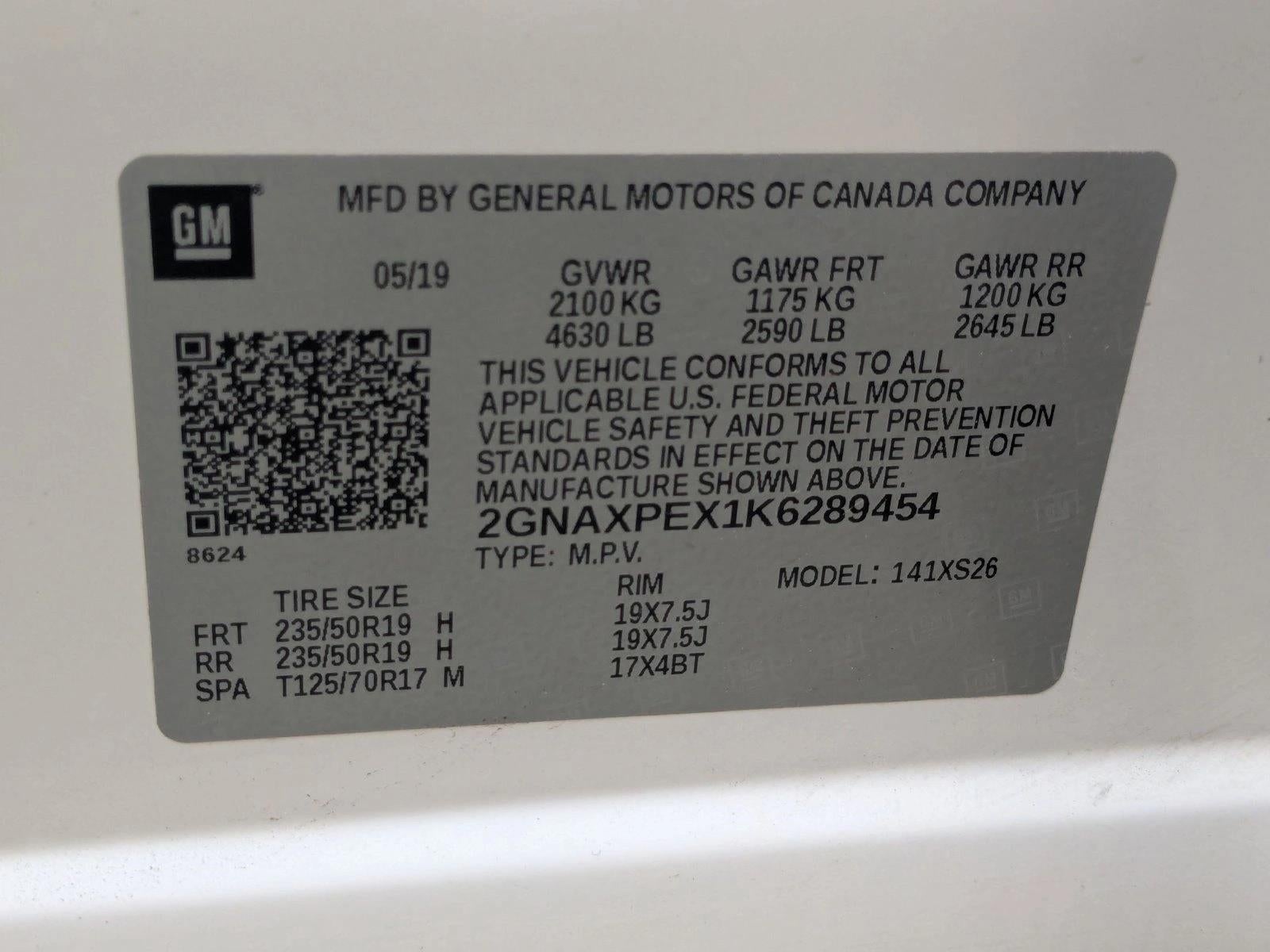 2019 Chevrolet Equinox FWD Premier