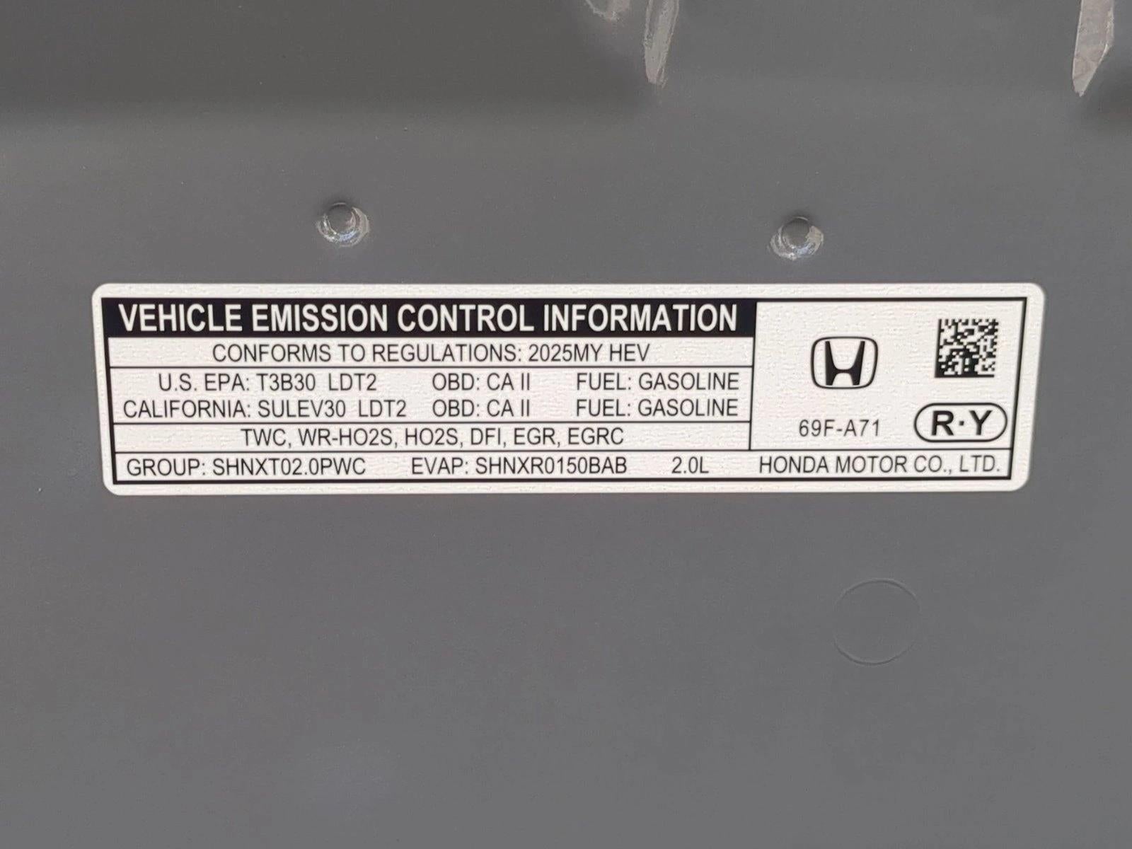 2025 Honda CR-V Hybrid Sport Touring AWD