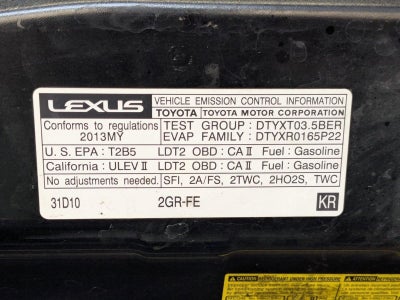 2013 Lexus RX 350 FWD 4dr
