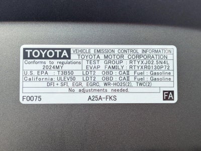 2024 Toyota RAV4 XLE AWD (Natl)