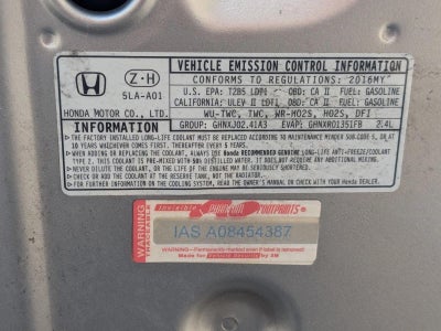 2016 Honda CR-V LX 2WD