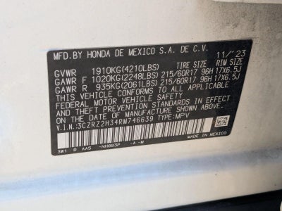 2024 Honda HR-V LX AWD CVT