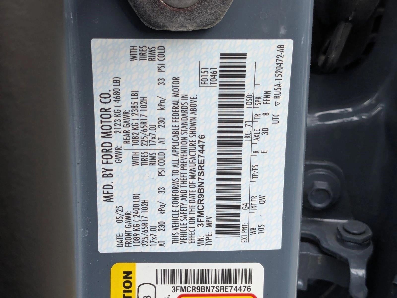 2025 Ford Bronco Sport Big Bend 4x4