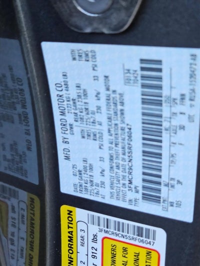 2025 Ford Bronco Sport Outer Banks 4x4