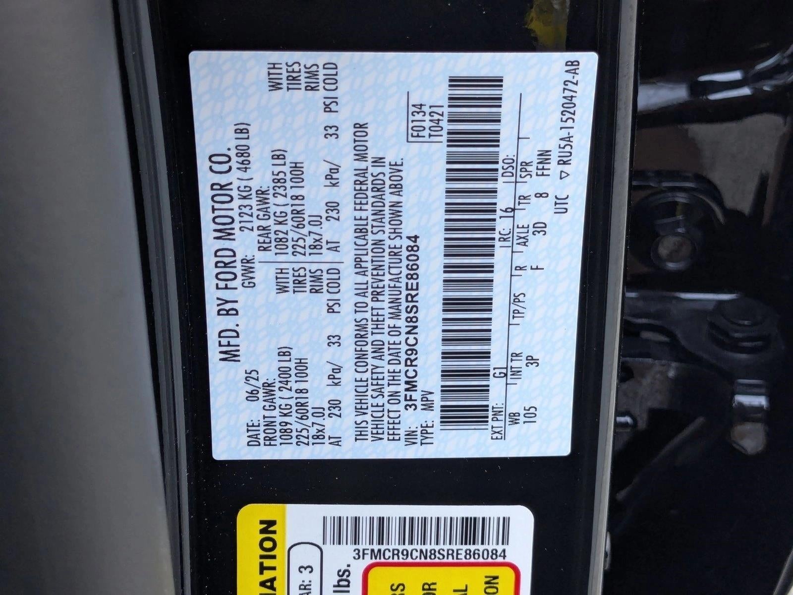 2025 Ford Bronco Sport Outer Banks 4x4