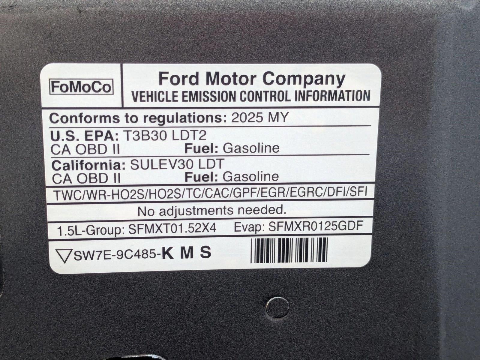 2025 Ford Bronco Sport Outer Banks 4x4