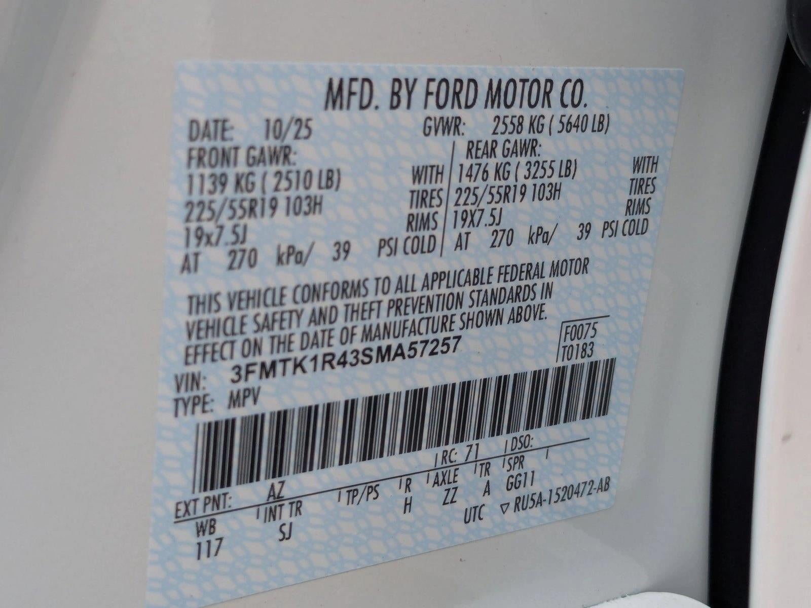 2025 Ford Mustang Mach-E Select RWD