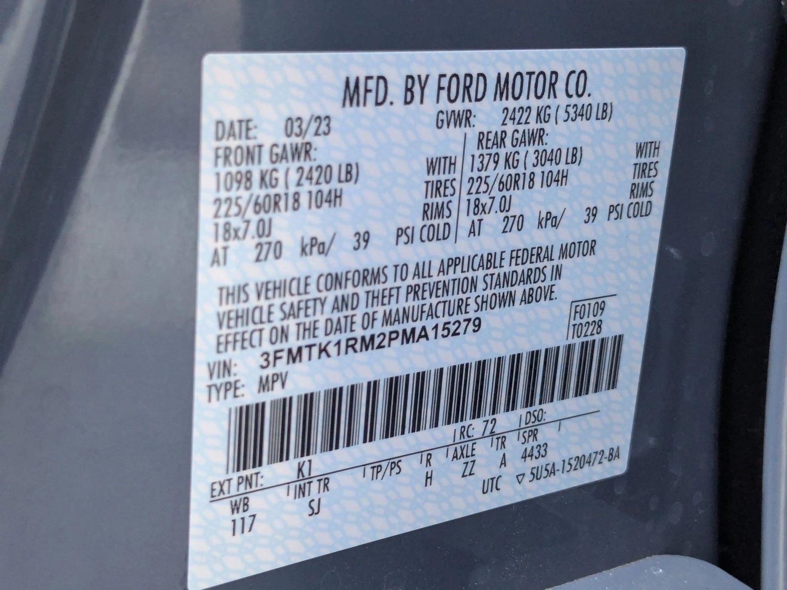 2023 Ford Mustang Mach-E Select RWD