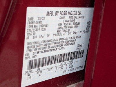 2023 Ford Mustang Mach-E Premium RWD